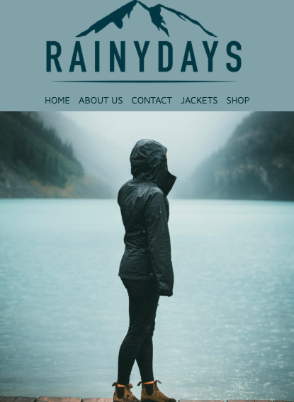 RainyDays project preview